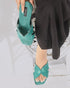 Rhinestone studded flats